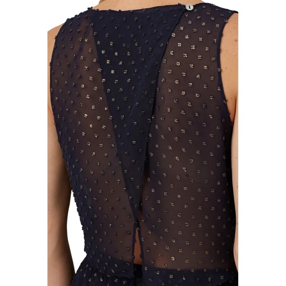 RTR Maison de Papillon Marissa Gold Embellished Jumpsuit - Picture 3 of 8